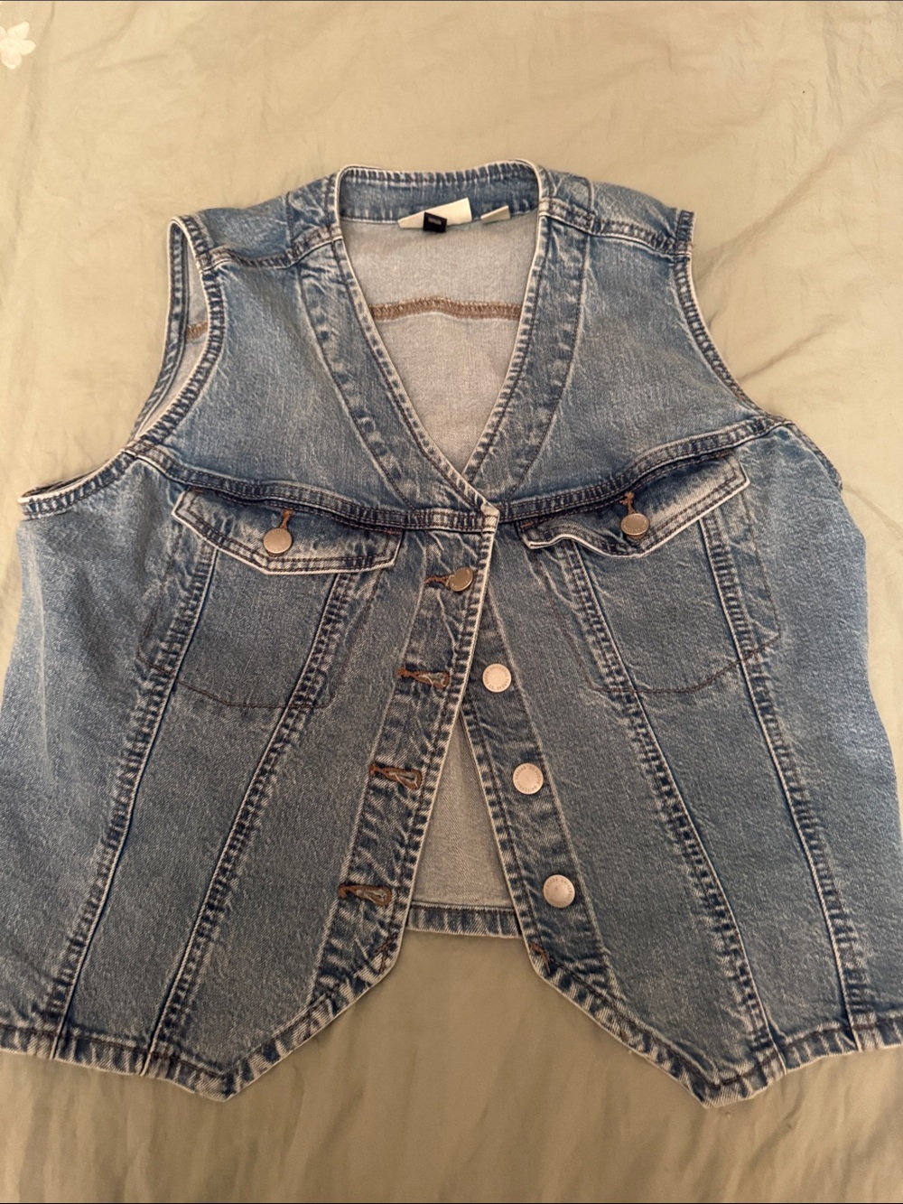 Denim vest